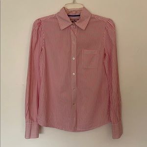 Juicy Couture striped button down shirt Size 4